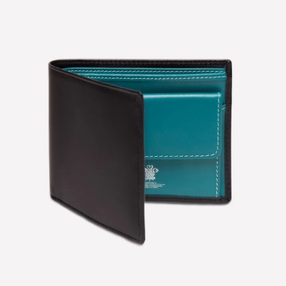 ETTINGER_STERLING BILLFOLD WALLET WITH 3 C:C & PURSE3