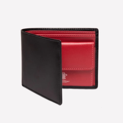 ETTINGER_STERLING BILLFOLD WALLET WITH 3 C:C & PURSE4