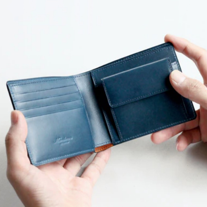 MUNEKAWA_Bi-fold wallet “Feel Coin” 小銭入れ付き二つ折り財布2