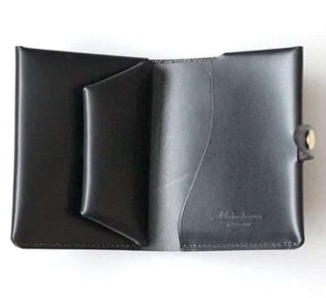 MUNEKAWA_Bifold mini wallet “Enfold Coin” 二つ折りミニ財布10