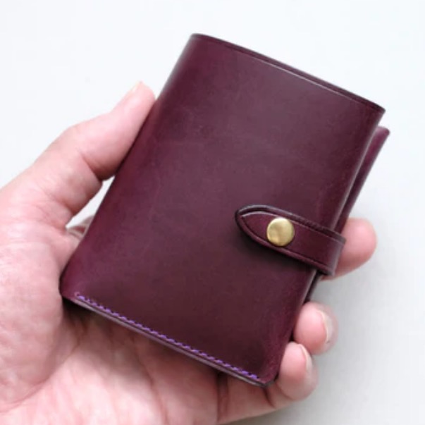 MUNEKAWA_Bifold mini wallet “Enfold Coin” 二つ折りミニ財布3