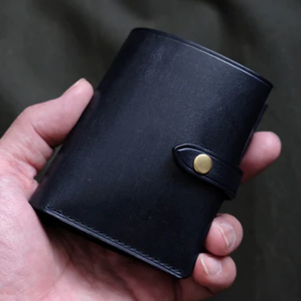MUNEKAWA_【Limited】Bifold mini wallet “Enfold Coin” 二つ折りミニ財布1